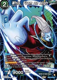 Whis, From on High - 5th Anniversary Set - Dragon Ball Super: Masters card