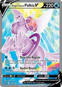 Origin Forme Palkia V - SWSH: Sword & Shield Promo Cards - Pokemon card