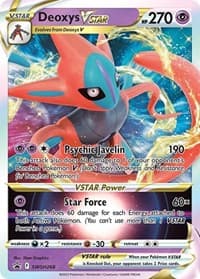 Deoxys VSTAR - SWSH268 - SWSH: Sword & Shield Promo Cards - Pokemon card