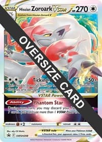 Hisuian Zoroark VSTAR - SWSH298 - Jumbo Cards - Pokemon card