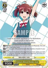 Tomoya's Beloved Disciple, Izumi - Saekano: How to Raise a Boring Girlfriend - Weiss Schwarz card