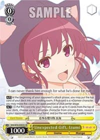 Unexpected Gift, Izumi (SR) - Saekano: How to Raise a Boring Girlfriend - Weiss Schwarz card