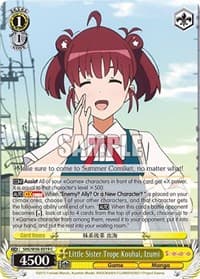 Little Sister Trope Kouhai, Izumi - Saekano: How to Raise a Boring Girlfriend - Weiss Schwarz card