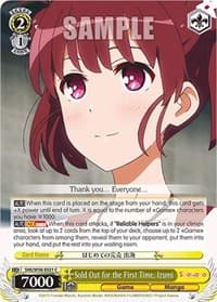 Sold Out for the First Time, Izumi - Saekano: How to Raise a Boring Girlfriend - Weiss Schwarz card