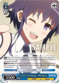 Live Costume, Michiru (SR) - Saekano: How to Raise a Boring Girlfriend - Weiss Schwarz card