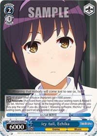 icy tail, Echika - Saekano: How to Raise a Boring Girlfriend - Weiss Schwarz card