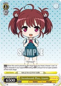 Nendoroid Plus, Izumi (Foil) - Saekano: How to Raise a Boring Girlfriend - Weiss Schwarz card
