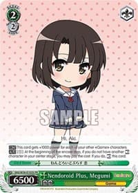 Nendoroid Plus, Megumi (Foil) - Saekano: How to Raise a Boring Girlfriend - Weiss Schwarz card