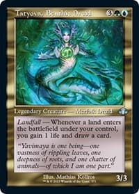 Tatyova, Benthic Druid (Retro Frame) - Dominaria Remastered - Magic: The Gathering card