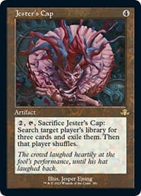 Jester's Cap (Retro Frame) - Dominaria Remastered - Magic: The Gathering card