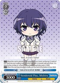 Nendoroid Plus, Michiru - Saekano: How to Raise a Boring Girlfriend - Weiss Schwarz card