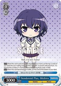 Nendoroid Plus, Michiru (Foil) - Saekano: How to Raise a Boring Girlfriend - Weiss Schwarz card