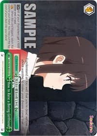 How to Raise a Boring Girlfriend - Saekano: How to Raise a Boring Girlfriend - Weiss Schwarz card