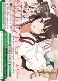 How to Raise a Boring Girlfriend (RRR) - Saekano: How to Raise a Boring Girlfriend - Weiss Schwarz card