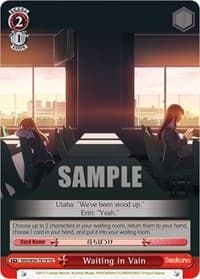 Waiting in Vain - Saekano: How to Raise a Boring Girlfriend - Weiss Schwarz card