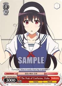 The Peak of Confusion, Utaha - Saekano: How to Raise a Boring Girlfriend - Weiss Schwarz card