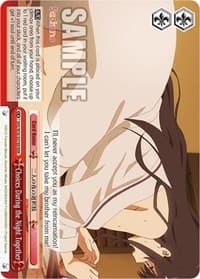 Choices During the Night Together (RRR) - Saekano: How to Raise a Boring Girlfriend - Weiss Schwarz card