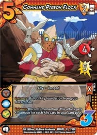 Command Pigeon Flock - UniVersus: My Hero Academia: Heroes Clash - UniVersus card