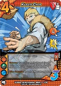 Karate Chop - UniVersus: My Hero Academia: Heroes Clash - UniVersus card