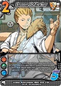 Student of the Art (XR) - UniVersus: My Hero Academia: Heroes Clash - UniVersus card