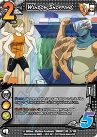 Window Shopping - UniVersus: My Hero Academia: Heroes Clash - UniVersus card