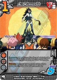 All Worked Up - UniVersus: My Hero Academia: Heroes Clash - UniVersus card