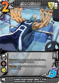 Bench Press - UniVersus: My Hero Academia: Heroes Clash - UniVersus card