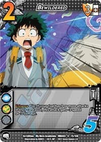Bewildered - UniVersus: My Hero Academia: Heroes Clash - UniVersus card