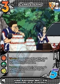 Carbo Loading - UniVersus: My Hero Academia: Heroes Clash - UniVersus card