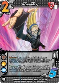 Hype Man - UniVersus: My Hero Academia: Heroes Clash - UniVersus card