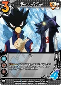 Shadow's Aid - UniVersus: My Hero Academia: Heroes Clash - UniVersus card