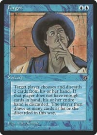 Forget - Homelands - Magic: The Gathering card