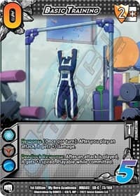 Basic Training (XR) - UniVersus: My Hero Academia: Heroes Clash - UniVersus card