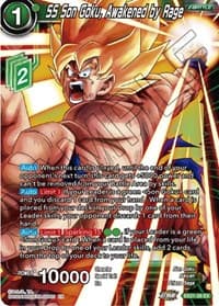 SS Son Goku, Awakened by Rage - 5th Anniversary Set - Dragon Ball Super: Masters card