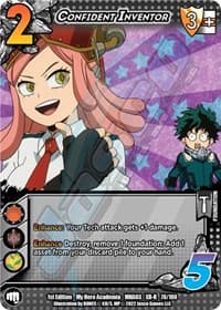 Confident Inventor (XR) - UniVersus: My Hero Academia: Heroes Clash - UniVersus card