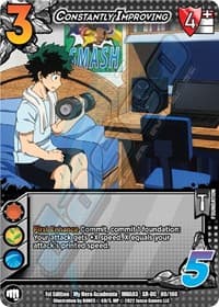 Constantly Improving (XR) - UniVersus: My Hero Academia: Heroes Clash - UniVersus card