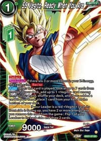 SS Vegito, Ready When You Are - 5th Anniversary Set - Dragon Ball Super: Masters card