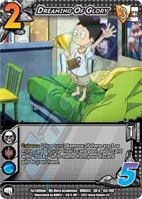 Dreaming of Glory (XR) - UniVersus: My Hero Academia: Heroes Clash - UniVersus card