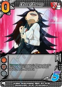 Easily Excited (XR) - UniVersus: My Hero Academia: Heroes Clash - UniVersus card