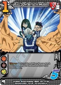 Full-On Attack Mode! (XR) - UniVersus: My Hero Academia: Heroes Clash - UniVersus card