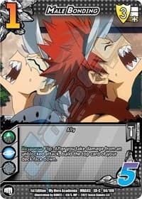 Male Bonding (XR) - UniVersus: My Hero Academia: Heroes Clash - UniVersus card