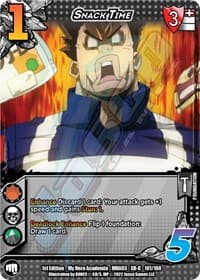 Snack Time (XR) - UniVersus: My Hero Academia: Heroes Clash - UniVersus card