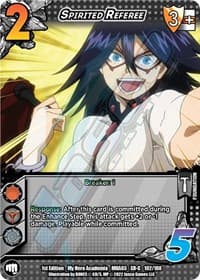 Spirited Referee (XR) - UniVersus: My Hero Academia: Heroes Clash - UniVersus card