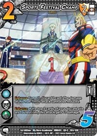 Sports Festival Champ (XR) - UniVersus: My Hero Academia: Heroes Clash - UniVersus card