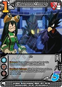 Successful Results (XR) - UniVersus: My Hero Academia: Heroes Clash - UniVersus card