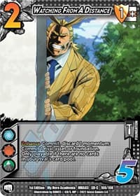 Watching From a Distance (XR) - UniVersus: My Hero Academia: Heroes Clash - UniVersus card