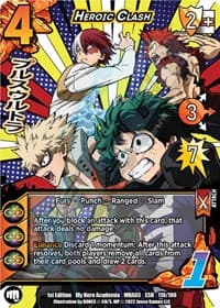 Heroic Clash (XSR) - UniVersus: My Hero Academia: Heroes Clash - UniVersus card