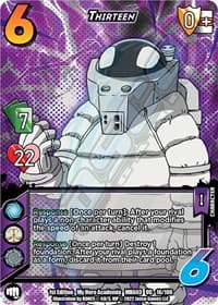 Thirteen - UniVersus: My Hero Academia: Heroes Clash - UniVersus card