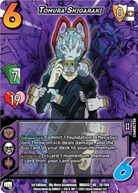 Tomura Shigaraki - UniVersus: My Hero Academia: Heroes Clash - UniVersus card