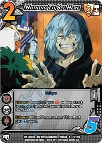 Nothing to See Here - UniVersus: My Hero Academia: Heroes Clash - UniVersus card